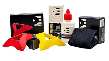 D ETERNAL Speed Cube Puzzle Accessories Combo Set - Lube Oil, Protecting Pouch Bag, and Keeping Stand (Lube+Stand+Bag), For Kids