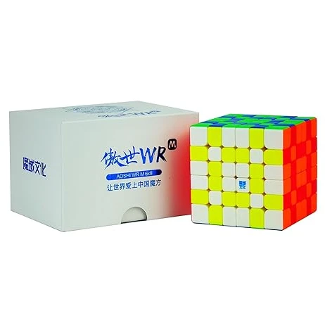 HAWKISTER Moyu Aoshi WR M 6X6 Magnetic Cube Mo Yu Aoshi WRM Puzzle 6X6X6 Magic Stickerless Speed Cube, For Kid
